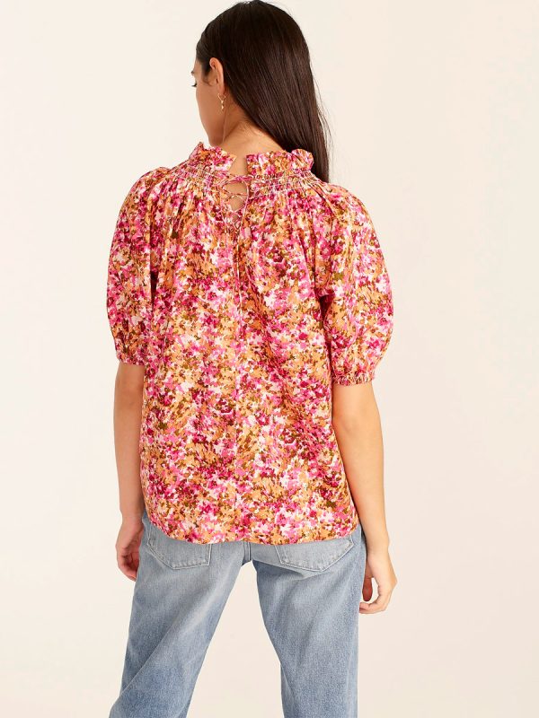 Faded Floral Top