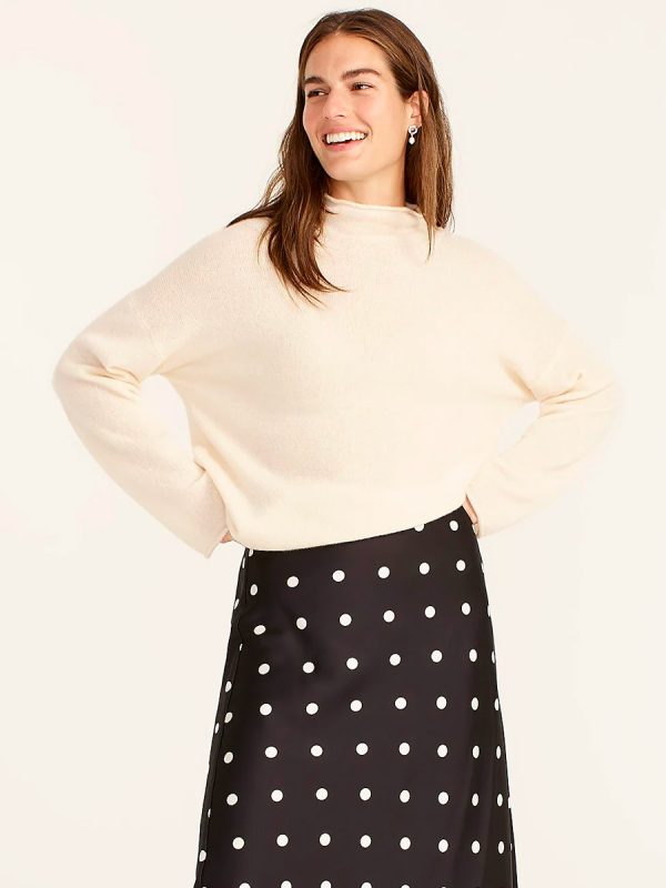 Slip Skirt in Dots