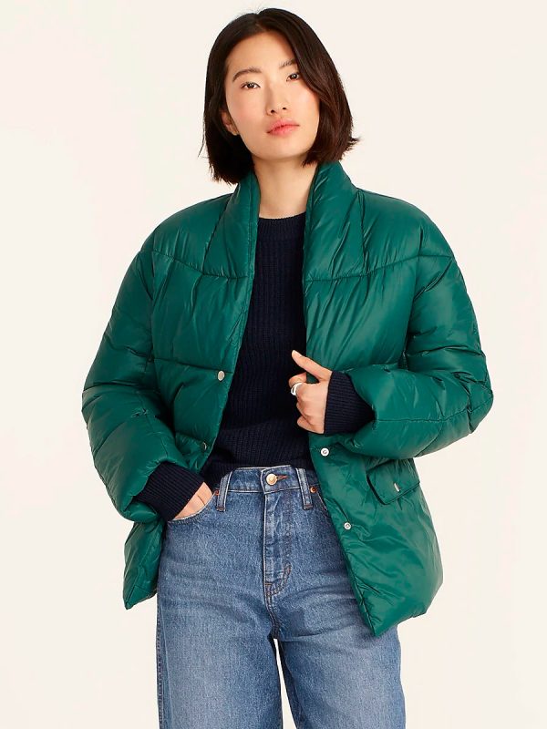 Collar Puffer Jacket